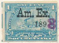 American Express Printed Cancels